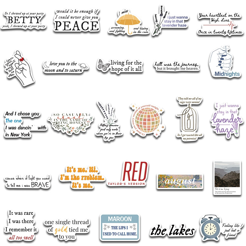 Swiftie Stickers