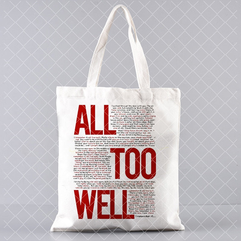 Midnights Tracklist Tote Bag